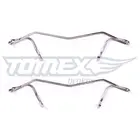 Fastening elements for front brake pads TX 44-62