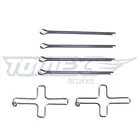 Fastening elements for front brake pads TX 44-25