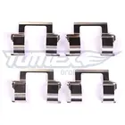 Fastening elements for front brake pads TX 43-75
