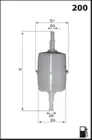 Fuel filter E001