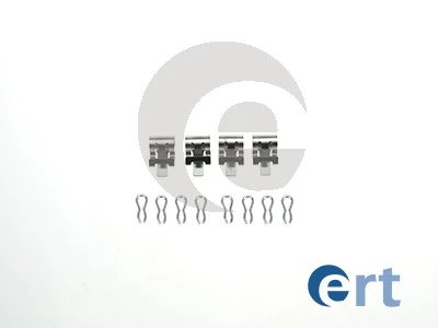             Tvirtinimo elementai priekinių stabdžių kaladėlių 420012 gera kaina internetu
        