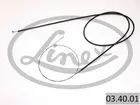 Hood cable 03.40.01