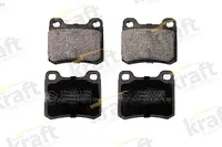 Brake pads set for rear wheels 6011000