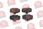 Brake pads set for rear wheels 601-10-4100