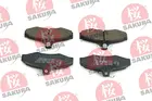 Brake pads set for rear wheels 601-00-8360
