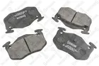 Brake pads set for rear wheels 155 050-SX