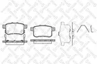 Brake pads set for rear wheels 1002 000-SX