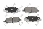 Brake pads set for rear wheels 231-02-020