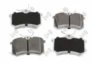 Brake pads set for rear wheels 231-02-001