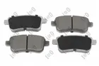 Brake pads set for rear wheels 231-02-077