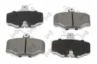 Brake pads set for rear wheels 231-02-037