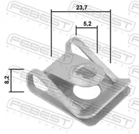 Moldings/aizsarguzlika 88570-163
