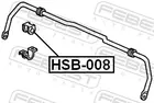 Rear stabilizer rubber HSB-008