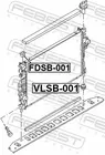 Pillow for heatsink mounting FDSB-001
