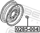 Wheel nut 0285-004