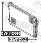 Pillow for heatsink mounting HYSB-004