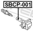 Commutator (ignition coil) SBCP-001