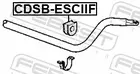 Stabilizatoriaus guma priekinio CDSB-ESCIIF