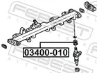 Nozzle gasket 03400-010