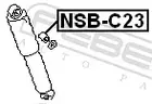 Tarpiklio įvorė, amortizatorius NSB-C23