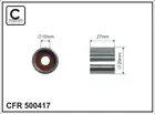 Alternator belt idler (parasitic) bearing 500417