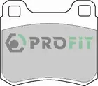 Brake pads set for rear wheels 5000-0979
