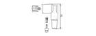 Ignition cable 13255