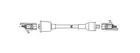 Ignition cable 6A28/30