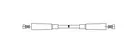 Ignition cable 661/65