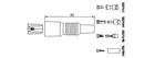 Ignition cable 13211/1