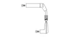 Ignition cable 480E44