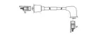 Ignition cable 396E22