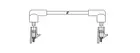 Ignition cable 446/33