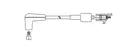 Ignition cable 887/63