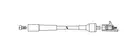 Ignition cable 623/35