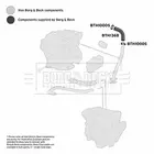 Gaisa padeves šļūtene (caurule) BTH1368