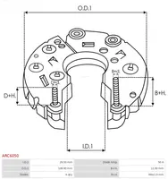 Automobilių dalys ARC6050