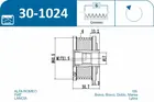 Pulley of generator 30-1024
