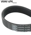Diržas generatoriaus VKMV 6PK1390