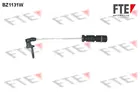 Brake pad wear sensor, rear BZ1131W