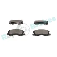 Brake pads set for rear wheels R-P1349