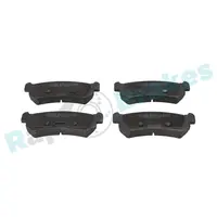 Brake pads set for rear wheels R-P1143