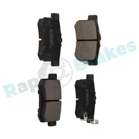 Brake pads set for rear wheels R-P1236