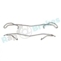 Fastening elements for front brake pads R-U0136