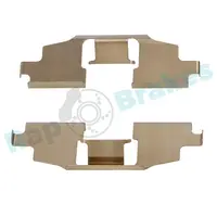 Fastening elements for front brake pads R-U0192