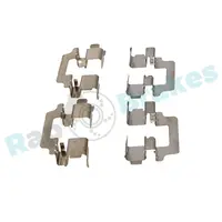 Fastening elements for front brake pads R-U0262