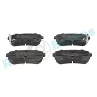Brake pads set for rear wheels R-P1212