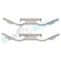 Fastening elements for front brake pads R-U0045