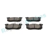 Brake pads set for rear wheels R-P0232