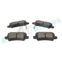 Brake pads set for rear wheels R-P1200